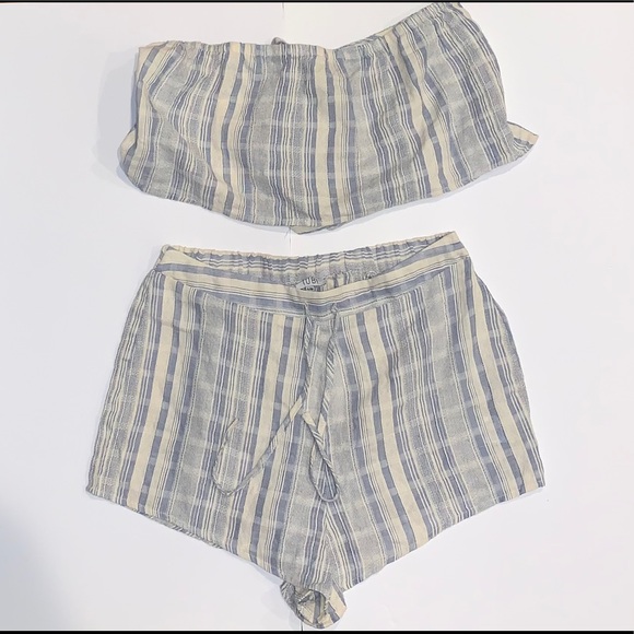 NWT Tobi ‘Fly Away Blue’ Striped Set - Picture 4 of 5